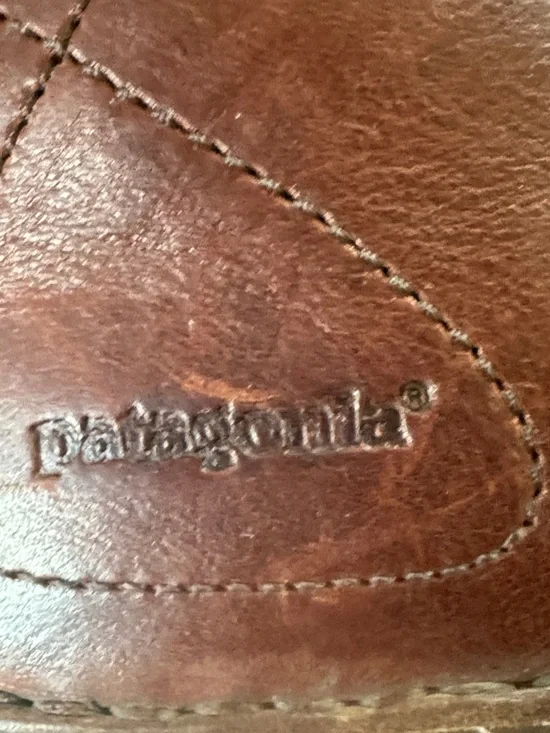 Patagonia Brown Leather Moc-Toe Chukka Boots - Picture 6 of 15